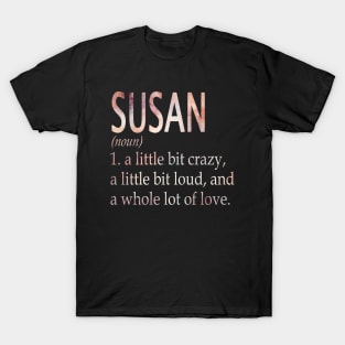 Susan Girl Name Definition T-Shirt